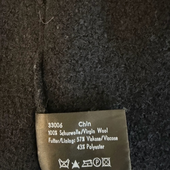 Architectural Annette Gortz Black Women's Coat - Picture 12 of 14